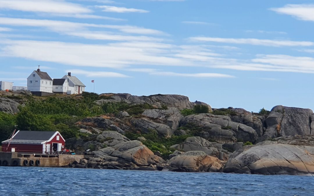 Stavernsodden fyr er et sted jeg har hentet inspirasjon til å skrive boka mi